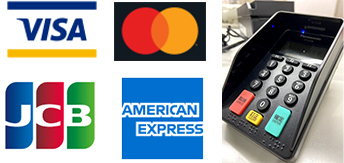 VISA MASTER JCB AMEX